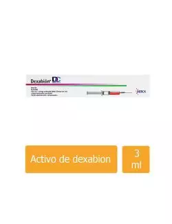 Dexabion DC Doble Cámara Inyectable Caja Con 1 Jeringa Prellenada Con 3 mL - RX