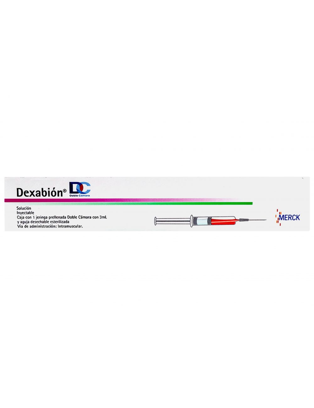 Dexabion DC Doble Cámara Inyectable Caja Con 1 Jeringa Prellenada Con 3 mL - RX