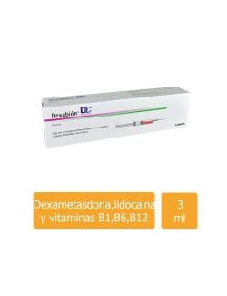 Dexabion DC Doble Cámara Inyectable Caja Con 2 Jeringas Prellenadas De 3 mL - RX