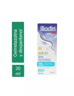 Iliadin Lub Infantil 0.025% Caja Con Atomizador Con 20 mL