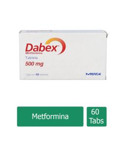Dabex 500 mg Caja Con 60 Tabletas