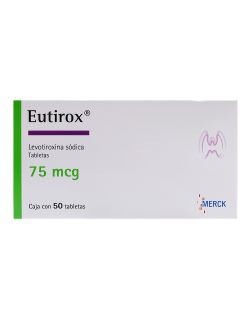 Eutirox 75 mcg Caja Con 50 Tabletas