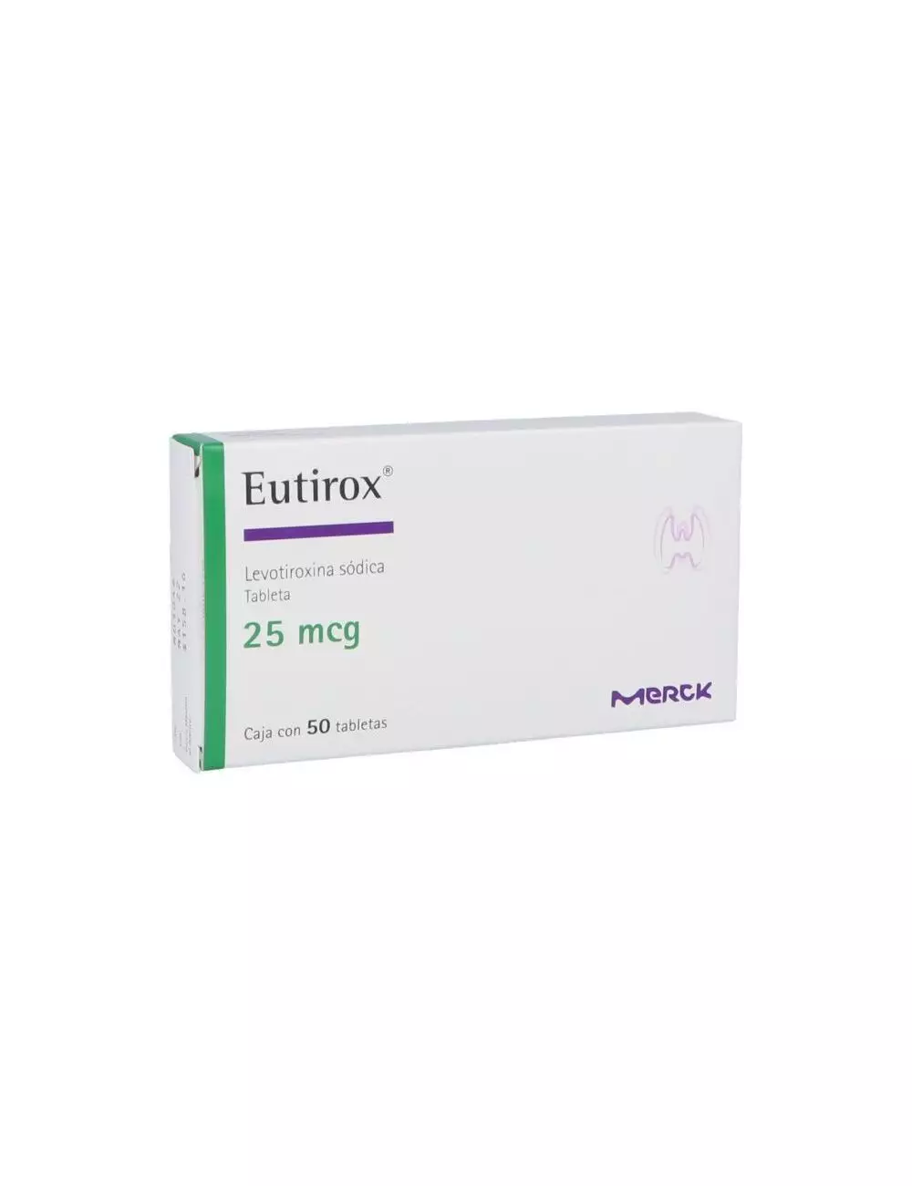 Eutirox 25 mcg  Caja Con 50 Tabletas