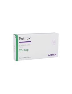 Eutirox 25 mcg  Caja Con 50 Tabletas