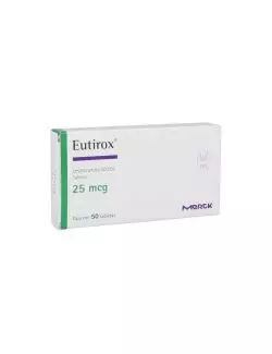 Eutirox 25 mcg  Caja Con 50 Tabletas