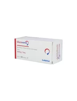 Glucovance 500 mg / 5 mg Caja Con 60 Tabletas