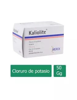 Kaliolite 500 g Caja Con Frasco Con 50 Tabletas