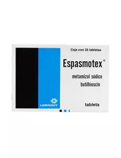 Espasmotex Caja Con 25 Tabletas