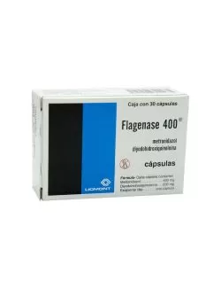 Flagenase 400 mg/200 mg Caja Con 30 Cápsulas