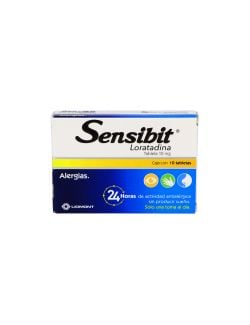 Sensibit 10 mg Caja Con 10 Tabletas