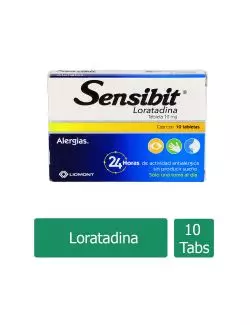 Sensibit 10 mg Caja Con 10 Tabletas