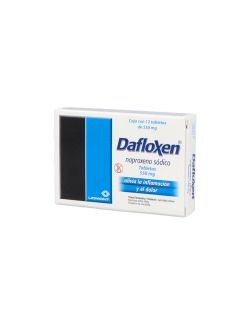 Dafloxen 550 mg Caja Con 12 Tabletas