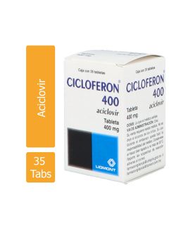 Cicloferon 400 mg Caja Con 35 Tabletas