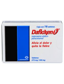 Dafloxen F 275 mg /300 mg Caja Con 16 Tabletas