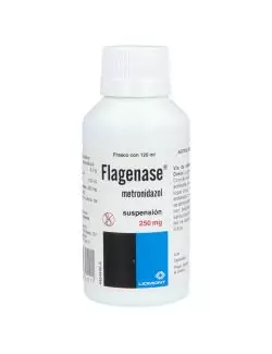 Flagenase Suspensión 250 mg Frasco Con 120 mL