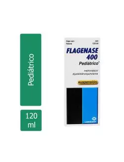 Flagenase 400 Pediátrico Caja Con Frasco De 100 mL