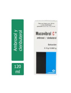 Mucovibrol C Solución Frasco Con 120 mL