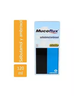 Mucoflux Solución Caja Con 1 Frasco Con 120 mL