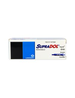 Supradol Hypak Solución Inyectable 30 mg  Caja Con 3 Jeringas Con 1 mL