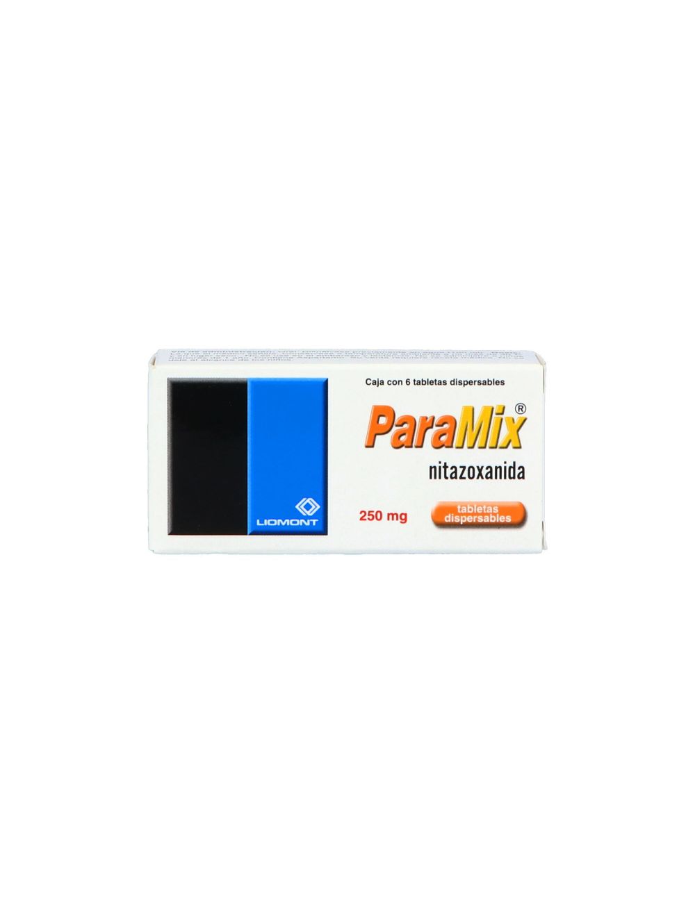 Paramix 250 mg Caja Con 6 Tabletas Dispensables