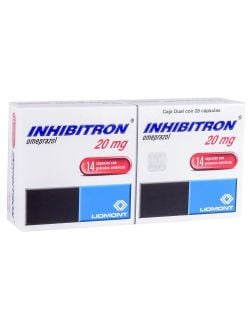 Inhibitrón 20 mg Caja Con 14 Cápsulas