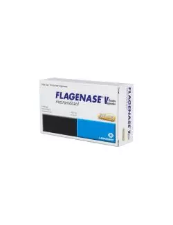 Flagenase V 500 mg Caja Con 10 Óvulos Vaginales