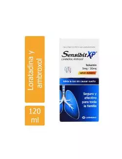 Sensibit XP Caja Con Frasco Con 120 mL Sabor Durazno