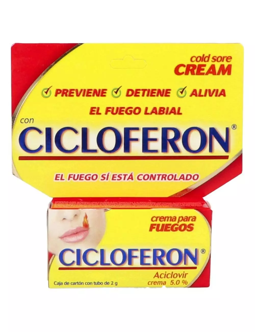 Cicloferon Crema 5.0 %  Caja Con Tubo Con 2 g