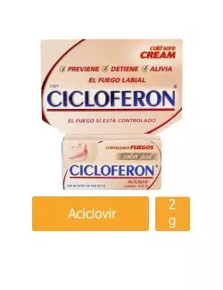 Cicloferón Color Piel  5.0% Crema Caja Con Tubo Con 2 g