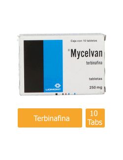 Mycelvan 250 mg Con Caja Con 10 Tabletas