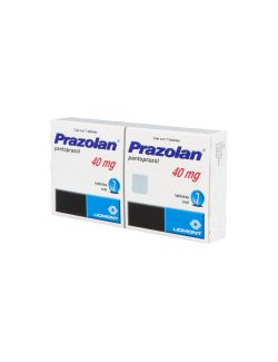 Prazolan Dual 40 mg Caja Con 14 Tabletas