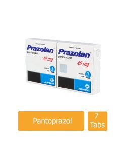 Prazolan Dual 40 mg Caja Con 14 Tabletas