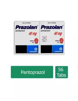 Prazolan® 40 mg - 56 Tabletas (2 cajas de 28) | Pantoprazol | LIOMONT