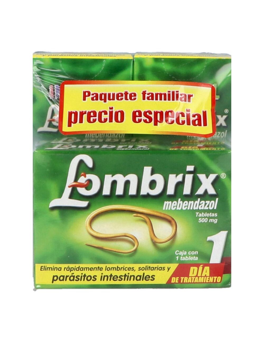 L-ombrix Paquete Familiar Empaque Con 2 Cajas Con 1 Tableta y Caja Con Frasco Con 30 mL