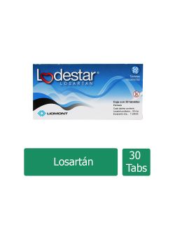 Lodestar 50 mg Caja Con 30 Tabletas Recubiertas