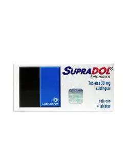 Supradol 30 mg Caja Con 4 Tabletas Sublinguales