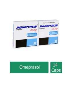 Inhibitron Dual 20 mg Caja Con 7 Cápsulas