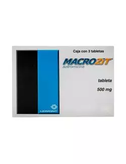 Macrozit 500 mg Caja Con 3 Tabletas - RX2