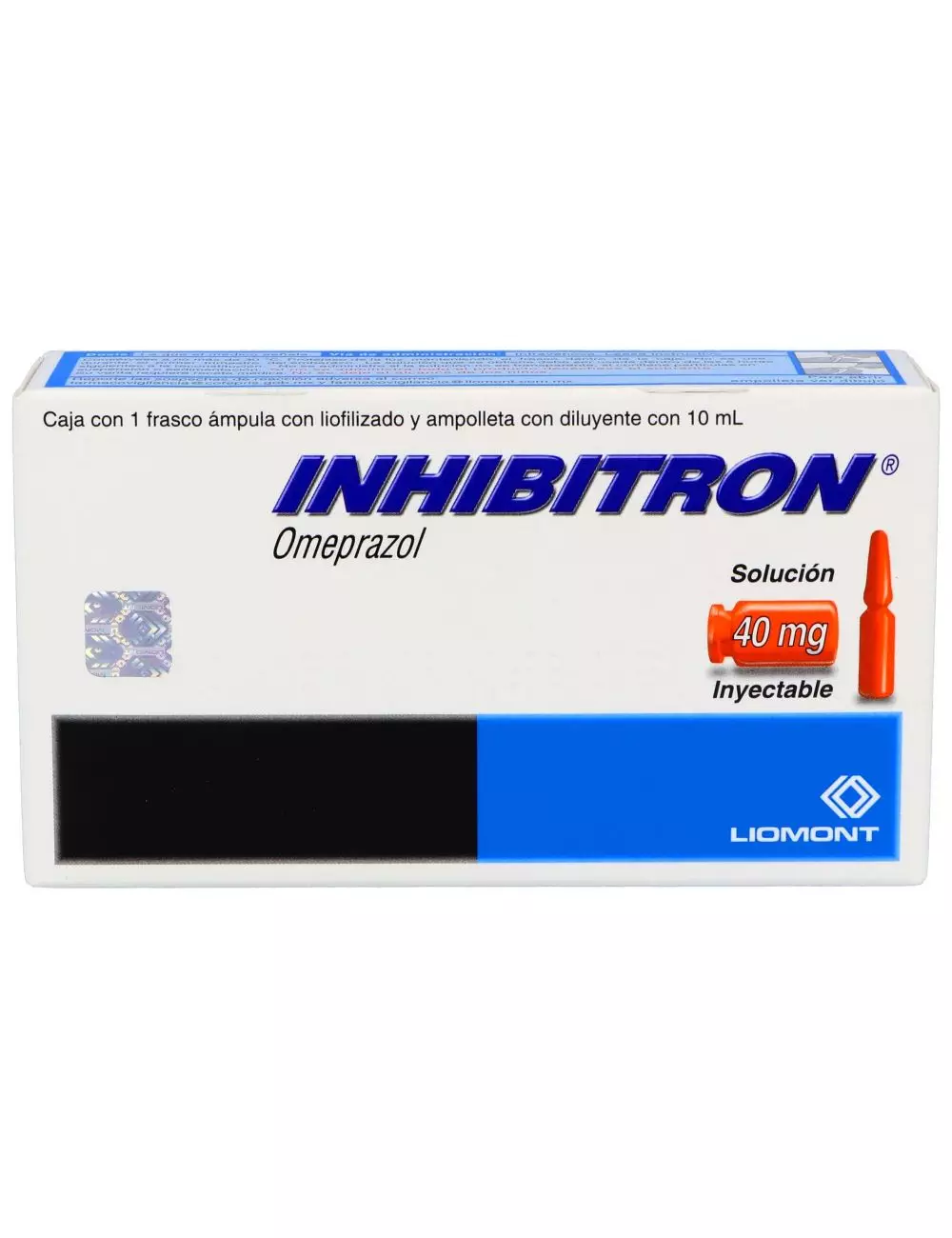 Inhibitron 40 mg Caja Con 1 Frasco Ámpula Con 10 mL