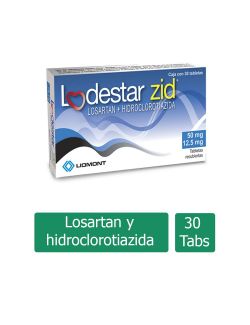 Lodestar Zid 50 mg Caja Con 30 Tabletas