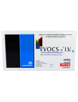 Evocs III I.V 750 mg Caja Con 1 Contenedor Flexible Con 150 mL RX2