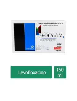 Evocs III I.V 750 mg Caja Con 1 Contenedor Flexible Con 150 mL RX2