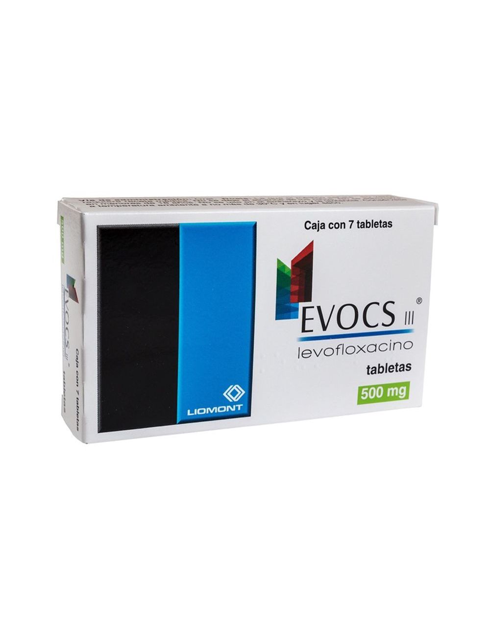 Evocs-III 500 mg Caja Con 7 Tabletas RX2