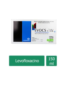 Evocs III I.V 500 mg Con 1 Contenedor Flexible Con 150 mL RX2