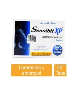 Sensibit XP 5mg/30mg Caja Con 20 Tabletas