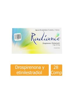 Radiance 3 mg / 30 Mcg Caja Con 28 Comprimidos