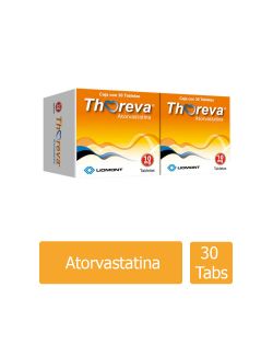 Thoreva 10 mg Caja Dual Con 30 Tabletas Cada Una