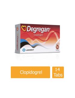 Degregan 75 mg Caja Con 14 Tabletas