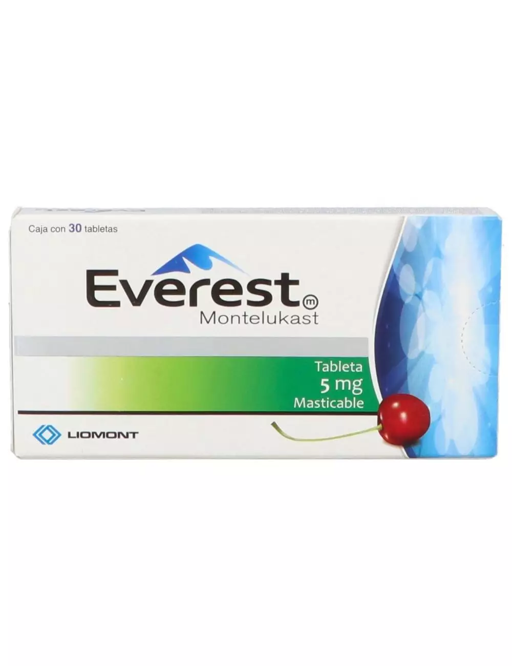 Everest Mastibles 5 mg Caja con 30 Tabletas