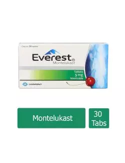 Everest Mastibles 5 mg Caja con 30 Tabletas